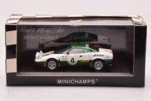 Lancia Stratos Alitalia #4 B. Waldegaard / H. Thorzelius Winner Rally Sweden 1975 Minichamps 1:43 430751204 Metalli — kuva 4 / 4