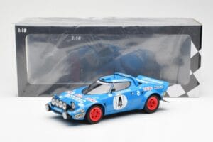 Lancia Stratos #4 B. Darniche / A. Mahe Winners Rally Monte Carlo 1979 Minichamps 1:18 155791704 Metalli — kuva 6 / 6