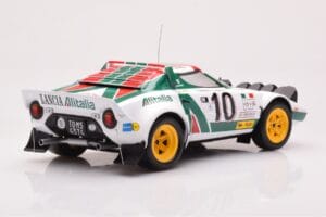 Lancia Stratos HF #10 S. Munari / S. Maiga Rally Monte Carlo 1976 IXO 1:18 18RMC162A Metalli — kuva 2 / 6