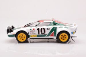 Lancia Stratos HF #10 S. Munari / S. Maiga Rally Monte Carlo 1976 IXO 1:18 18RMC162A Metalli — kuva 3 / 6