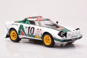 Lancia Stratos HF #10 S. Munari / S. Maiga Rally Monte Carlo 1976 IXO 1:18 18RMC162A Metalli — kuva 4 / 6