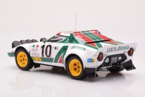Lancia Stratos HF #10 S. Munari / S. Maiga Rally Monte Carlo 1976 IXO 1:18 18RMC162A Metalli — kuva 5 / 6