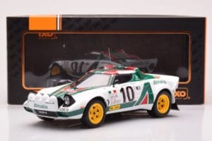 Lancia Stratos HF #10 S. Munari / S. Maiga Rally Monte Carlo 1976 IXO 1:18 18RMC162A Metalli — kuva 6 / 6