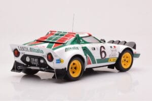 Lancia Stratos HF #6 B. Waldegård / H. Thorszelius Rally Monte Carlo 1976 IXO 1:18 18RMC162B Metalli — kuva 2 / 6