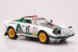 Lancia Stratos HF #6 B. Waldegård / H. Thorszelius Rally Monte Carlo 1976 IXO 1:18 18RMC162B Metalli — kuva 4 / 6
