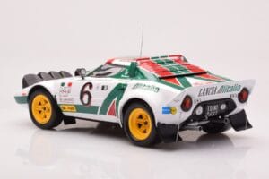 Lancia Stratos HF #6 B. Waldegård / H. Thorszelius Rally Monte Carlo 1976 IXO 1:18 18RMC162B Metalli — kuva 5 / 6
