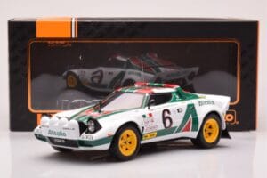 Lancia Stratos HF #6 B. Waldegård / H. Thorszelius Rally Monte Carlo 1976 IXO 1:18 18RMC162B Metalli — kuva 6 / 6