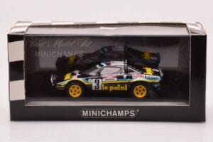 Lancia Stratos Le Point #3 B. Darniche / A. Mahe Tour de France 1980 Minichamps 1:43 430801201 Metalli — kuva 4 / 4