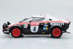 Lancia Stratos Pirelli #4 M. Alen / I. Kivimaki Winners Rally Sanremo 1978 Minichamps 1:18 155781704 Metalli — kuva 3 / 6