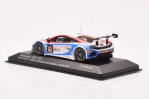 McLaren 12C GT3 #82 Russian Team A. Vasiliev / D. Vasiliauskas / M. Asmer / B. Spengler Spa 24 Hours 2014 Minichamps 1:43 437 — kuva 3 / 4