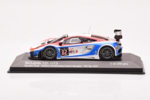 McLaren 12C GT3 #82 Russian Team A. Vasiliev / D. Vasiliauskas / M. Asmer / B. Spengler Spa 24 Hours 2014 Minichamps 1:43