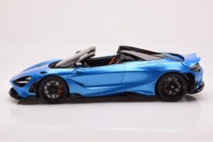 McLaren 765LT Spider Sininen GT Spirit 1:18 GT886 Hartsi — kuva 3 / 6