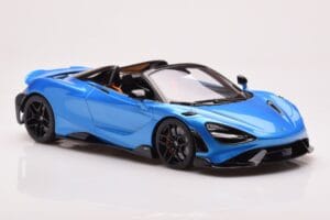 McLaren 765LT Spider Sininen GT Spirit 1:18 GT886 Hartsi — kuva 4 / 6