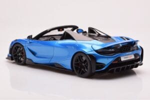 McLaren 765LT Spider Sininen GT Spirit 1:18 GT886 Hartsi — kuva 5 / 6