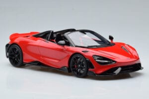 McLaren 765LT Spider Punainen GT Spirit 1:18 GT420 Hartsi — kuva 4 / 6
