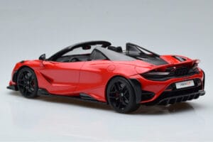 McLaren 765LT Spider Punainen GT Spirit 1:18 GT420 Hartsi — kuva 5 / 6