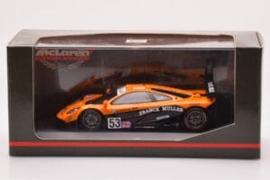 McLaren F1 GTR #53 Giroix Racing D. Giroix / C. Deletraz / L. Sala 24 Hours of Le Mans 1996 Minichamps 1:43 530164353 Metalli — kuva 4 / 4