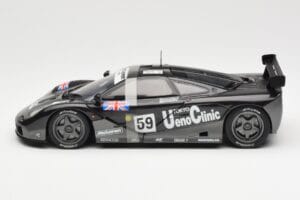 McLaren F1 GTR #59 J-J. Lehto / Y. Dalmas / M. Sekiya 24 Hours of Le Mans Winner 1995 UT Models 1:18 530151859 Metalli — kuva 3 / 6