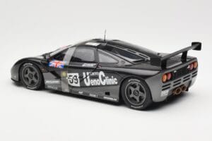 McLaren F1 GTR #59 J-J. Lehto / Y. Dalmas / M. Sekiya 24 Hours of Le Mans Winner 1995 UT Models 1:18 530151859 Metalli — kuva 5 / 6