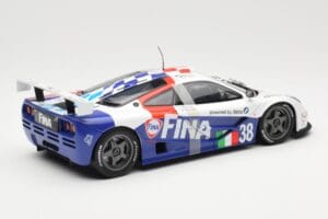 McLaren F1 GTR #38 M. Duez / M. Soper / E. Lafitte Team Bigazzi 24 Hours of Le Mans 1996 UT Models 1:18 80439421484 Metalli — kuva 2 / 6