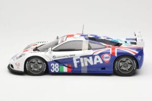 McLaren F1 GTR #38 M. Duez / M. Soper / E. Lafitte Team Bigazzi 24 Hours of Le Mans 1996 UT Models 1:18 80439421484 Metalli — kuva 3 / 6