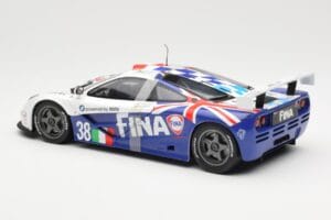 McLaren F1 GTR #38 M. Duez / M. Soper / E. Lafitte Team Bigazzi 24 Hours of Le Mans 1996 UT Models 1:18 80439421484 Metalli — kuva 5 / 6