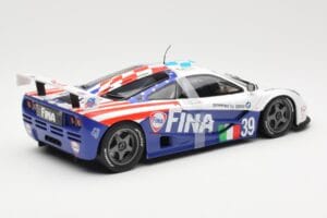 McLaren F1 GTR #39 N. Piquet / J. Cecotto / D. Sullivan Team Bigazzi 24 Hours of Le Mans 1996 UT Models 1:18 80439421485 Meta — kuva 3 / 6