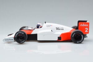 McLaren MP4/2B Marlboro #2 A. Prost Monaco GP Winner World Champion 1985 MCG 1:18 MCG18606F Metalli — kuva 3 / 6