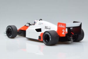 McLaren MP4/2B Marlboro #2 A. Prost Monaco GP Winner World Champion 1985 MCG 1:18 MCG18606F Metalli — kuva 5 / 6