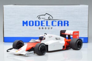 McLaren MP4/2B Marlboro #2 A. Prost Monaco GP Winner World Champion 1985 MCG 1:18 MCG18606F Metalli — kuva 6 / 6