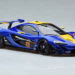 McLaren P1 GTR Sininen Keltaisilla Raidoilla AUTOart 1:18 - image 5 of 7