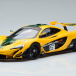 McLaren P1 GTR Keltainen Vihreillä Raidoilla AUTOart 1:18