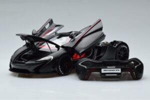 McLaren P1 Matta Musta AUTOart 1:18 76027 Metalli — kuva 2 / 9