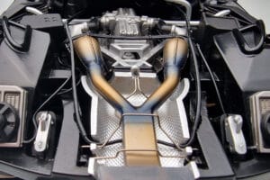 McLaren P1 Matta Musta AUTOart 1:18 76027 Metalli — kuva 7 / 9
