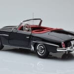 Mercedes 190 SL W121 Kabriolett Musta Minichamps 1:18 - image 6 of 8