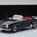 Mercedes 190 SL W121 Kabriolett Musta Minichamps 1:18 - image 8 of 8