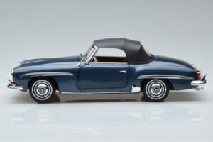 Mercedes 190 SL W121 Roadster Sininen Norev 1:18 B66040625 Metalli — kuva 4 / 8