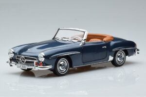 Mercedes 190 SL W121 Roadster Sininen Norev 1:18