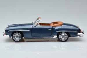 Mercedes 190 SL W121 Roadster Sininen Norev 1:18 B66040625 Metalli — kuva 5 / 8