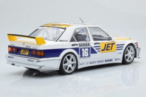 Mercedes 190E 2.5-16 W201 EVO 1 Jet #16 F. Biela Team Ms-Jet Racing DTM 1990 Minichamps 1:18 155903616 Metalli — kuva 2 / 6