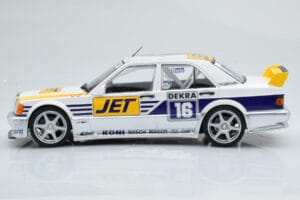 Mercedes 190E 2.5-16 W201 EVO 1 Jet #16 F. Biela Team Ms-Jet Racing DTM 1990 Minichamps 1:18 155903616 Metalli — kuva 3 / 6