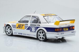 Mercedes 190E 2.5-16 W201 EVO 1 Jet #16 F. Biela Team Ms-Jet Racing DTM 1990 Minichamps 1:18 155903616 Metalli — kuva 5 / 6