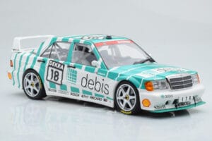 Mercedes 190E 2.5-16 W201 EVO 2 Debis #18 F. Giroix Team Zackspeed DTM 1991 Minichamps 1:18 155913618 Metalli — kuva 4 / 6