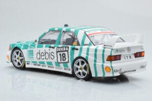 Mercedes 190E 2.5-16 W201 EVO 2 Debis #18 F. Giroix Team Zackspeed DTM 1991 Minichamps 1:18 155913618 Metalli — kuva 5 / 6