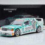 Mercedes 190E 2.5-16 W201 EVO 2 Debis #18 F. Giroix Team Zackspeed DTM 1991 Minichamps 1:18 - image 6 of 6