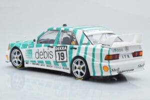 Mercedes 190E 2.5-16 W201 EVO 2 Debis #19 R. Asch Team Zackspeed DTM 1991 Minichamps 1:18 155913619 Metalli — kuva 5 / 6