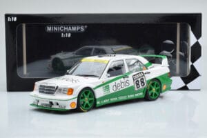 Mercedes 190E 2.5-16 W201 EVO 2 Debis #88 B. Schneider Team Zackspeed DTM 1991 Minichamps 1:18 155913688 Metalli — kuva 6 / 6