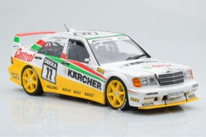 Mercedes 190E 2.5-16 W201 EVO 2 Karcher #11 J. Laffite Team Maas-Schons DTM 1992 Minichamps 1:18 155923611 Metalli — kuva 4 / 6