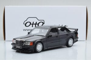 Mercedes 190E W201 2.5-16 Evo I Musta Otto 1:18 OT151 Hartsi — kuva 6 / 6