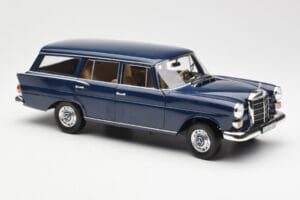 Mercedes 200 Universal W115 Sininen Norev 1:18 183599 Metalli — kuva 6 / 8